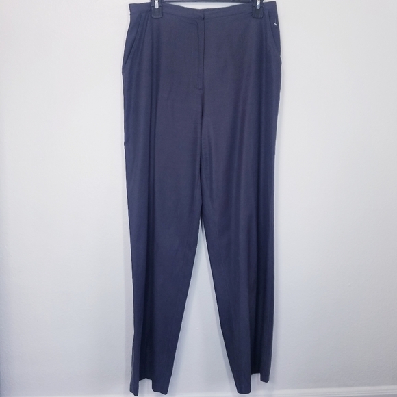 🌸 Eileen Fisher | High Waist Wide Leg‎ Pants S - Picture 1 of 5